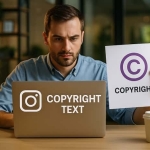 متن کپی رایت اینستاگرام