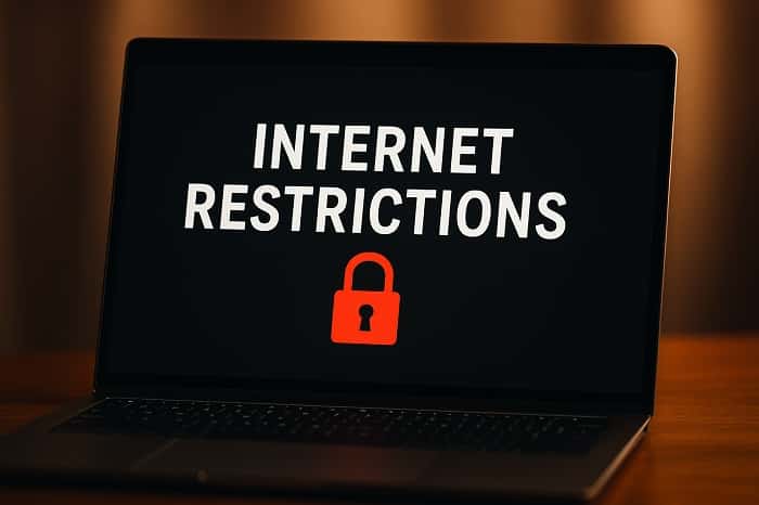 محدودیت اینترنت