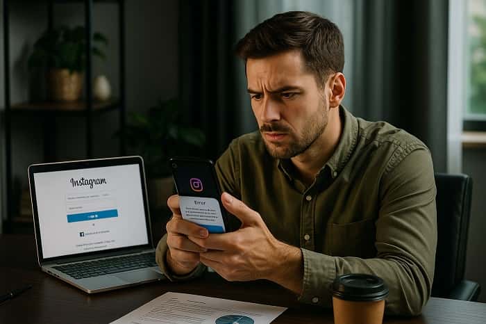 پریدن پیج اینستاگرام