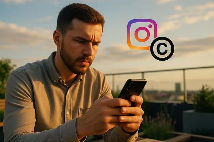کپی رایت اینستاگرام
