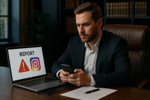 گزارش تخلف اینستاگرام