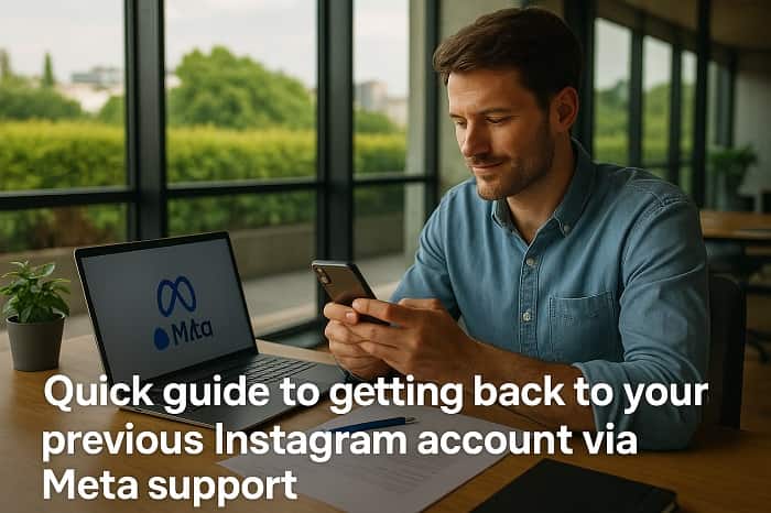 بازگشت به اکانت قبلی اینستاگرام