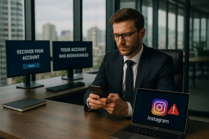 بازیابی پیج اینستاگرام