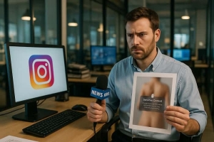 تخلف برهنگی در اینستاگرام