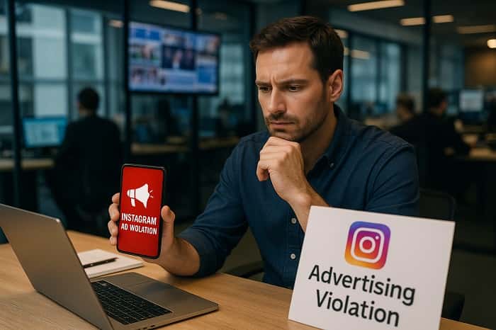 تخلف تبلیغاتی در اینستاگرام 