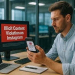 تخلف محتوای غیر مجاز در اینستاگرام