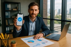 تیک آبی اینستاگرام برای بیزینس