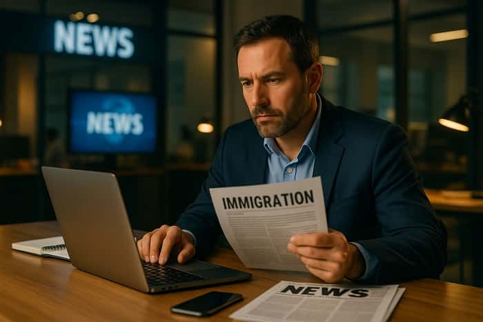 خبر سازی برای مهاجرت