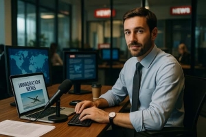 خبر سازی برای مهاجرت