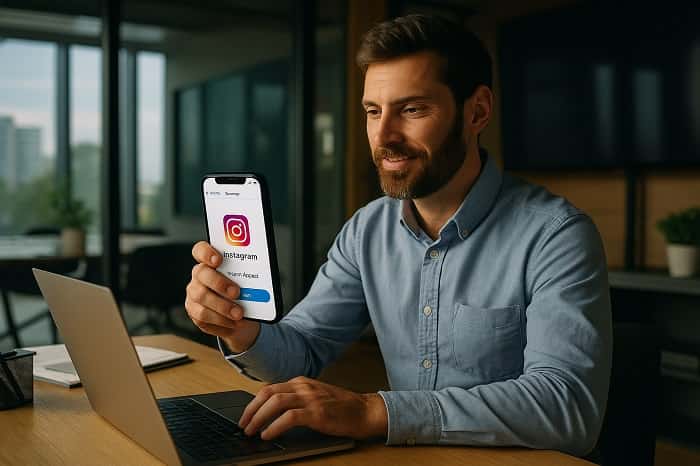 رفع ریپورت اینستاگرام در تنظیمات 