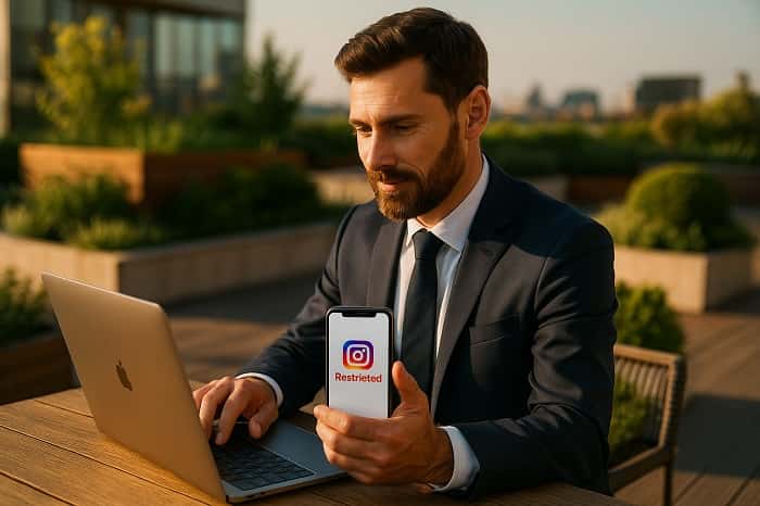 رفع محدودیت اکانت اینستاگرام 