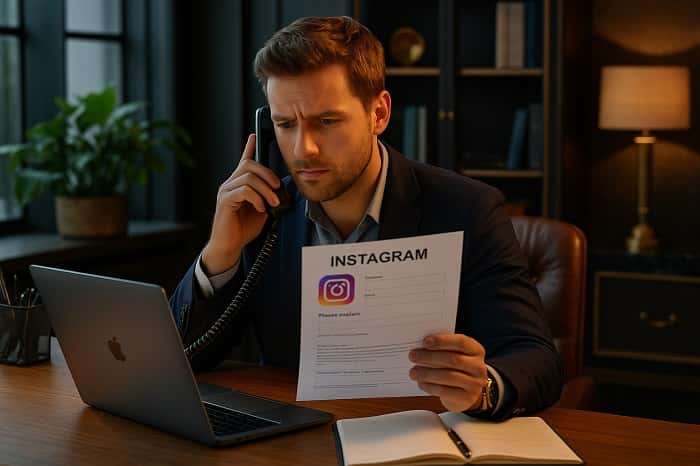 روش آزاد سازی پیج اینستاگرام