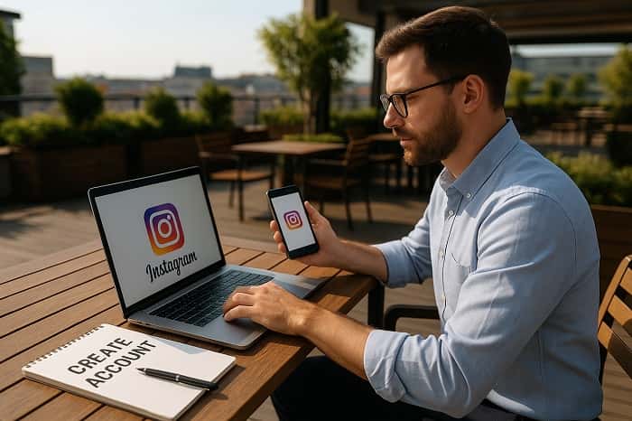 ساخت اکانت اینستاگرام