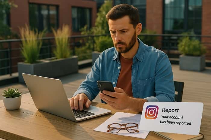 علت ریپورت شدن در اینستاگرام