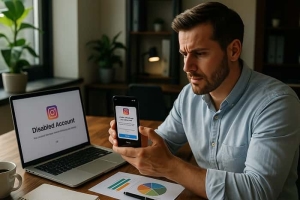 غیرفعال شدن اکانت توسط اینستاگرام