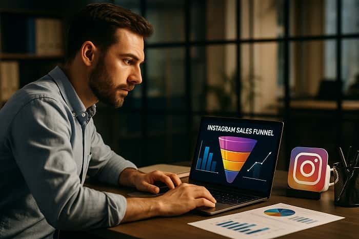 قیف فروش اینستاگرام 