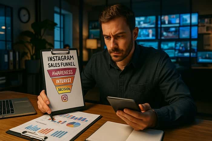 قیف فروش اینستاگرام