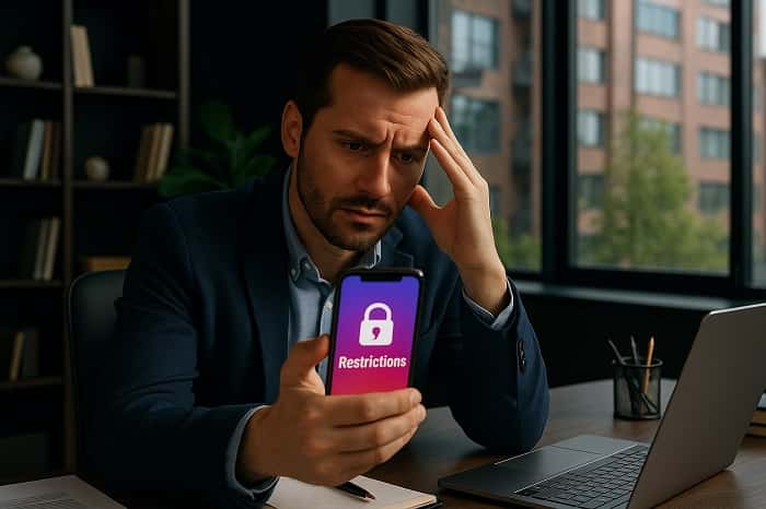 محدودیت اینستاگرام