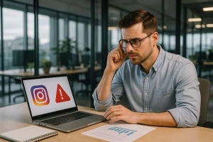 مشکلات حذف اکانت اینستاگرام