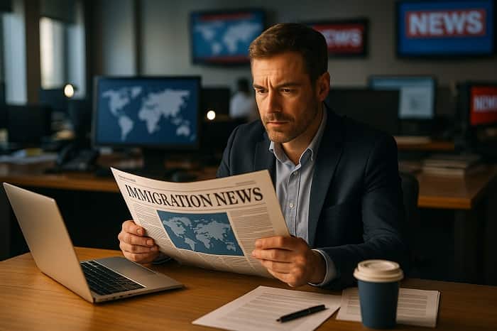 مهاجرت با خبر