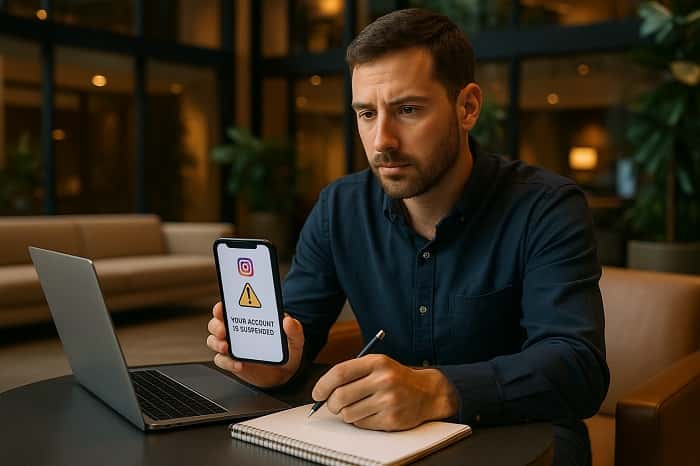 مهم‌ترین دلایل مسدود شدن پیج در اینستاگرام