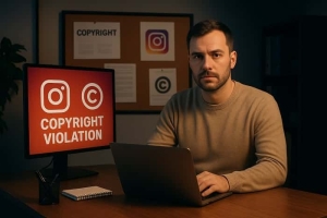 نقض کپی‌رایت در اینستاگرام