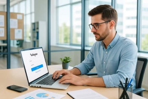 ورود به اینستا با ایمیل