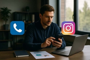 پیدا کردن اکانت اینستاگرام با شماره تلفن