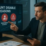 بازیابی اکانت دیسیبل شده با بررسی دقیق نوع مسدودی و خطاهای حساب