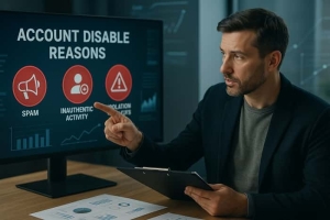 بازیابی اکانت دیسیبل شده با بررسی دقیق نوع مسدودی و خطاهای حساب