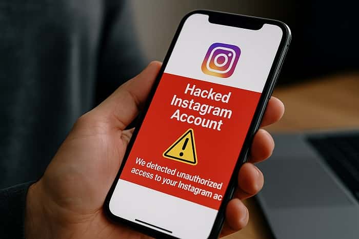 بازیابی پیج هک شده 