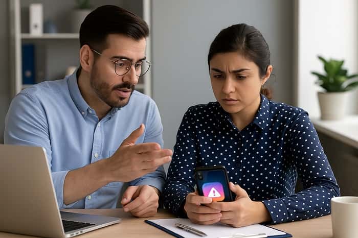 جلوگیری از فیشینگ اینستاگرام