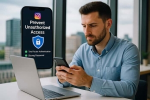 جلوگیری از ورود غیر مجاز به اینستاگرام