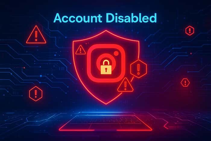 رفع دیسیبل پیج اینستاگرام