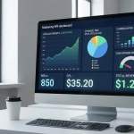 داشبورد KPI برای اندازه‌گیری عملکرد آژانس دیجیتال مارکتینگ