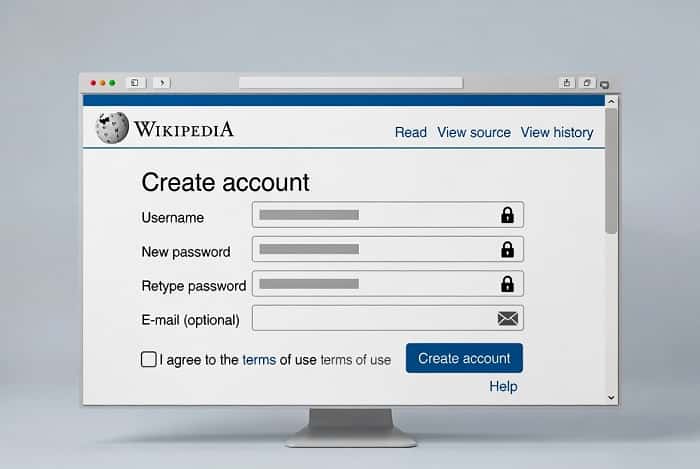 آموزش ساخت حساب کاربری در ویکی پدیا؛ از ثبت‌نام تا آماده‌به‌کار شدن