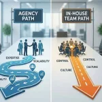 مقایسه آژانس دیجیتال مارکتینگ یا تیم داخلی برای کسبوکارها