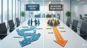 مقایسه آژانس دیجیتال مارکتینگ یا تیم داخلی برای کسب‌وکارها