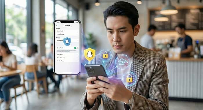 روشن کردن Ghost Mode در اسنپ چت برای مخفی کردن لوکیشن