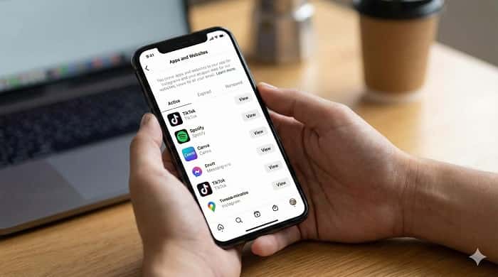 مدیریت اپلیکیشن‌های متصل به اینستاگرام در تنظیمات حساب
