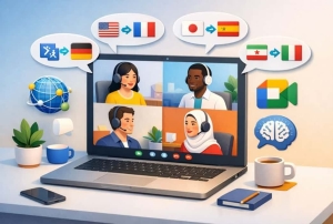 قابلیت ترجمه آنی در Google Meet