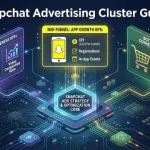 «نمایی از Snapchat Ads Manager برای تبلیغات در اسنپ چت»