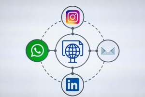 راهنمای توزیع محتوا در کانال‌های ارتباطی به صورت هاب و اسپوک