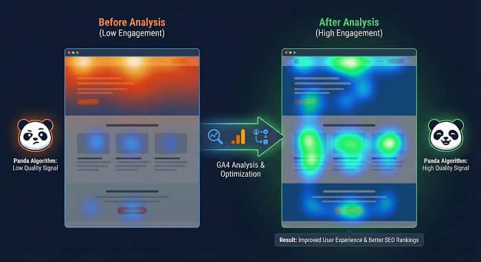 تحلیل رفتار کاربر در گوگل آنالیتیکس 