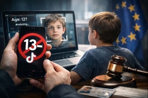 بستن حساب‌های زیر ۱۳ سال تیک‌تاک در اروپا