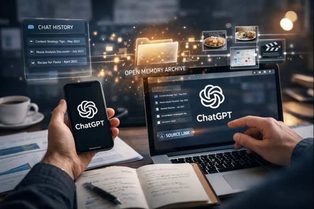 آپدیت بزرگ حافظه ChatGPT