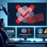 دلایل رد شدن درخواست تیک یوتیوب