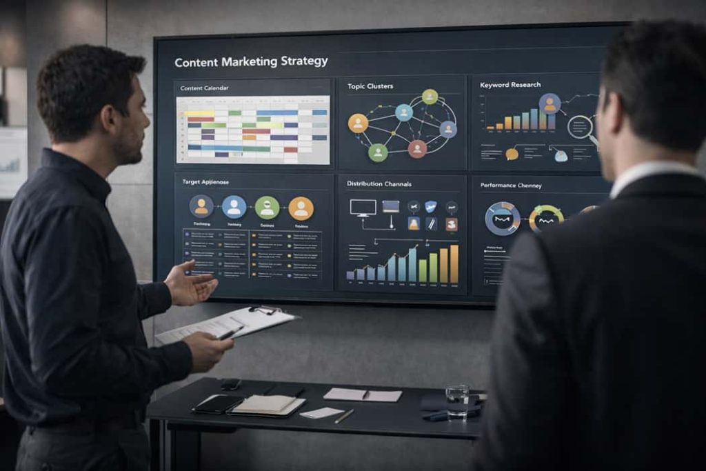 استراتژی محتوا در مارکتینگ