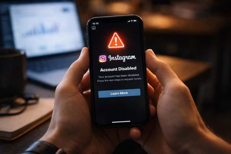 دلایل دیسیبل شدن پیج اینستاگرام؛ ۹ عامل اصلی که باید بشناسید