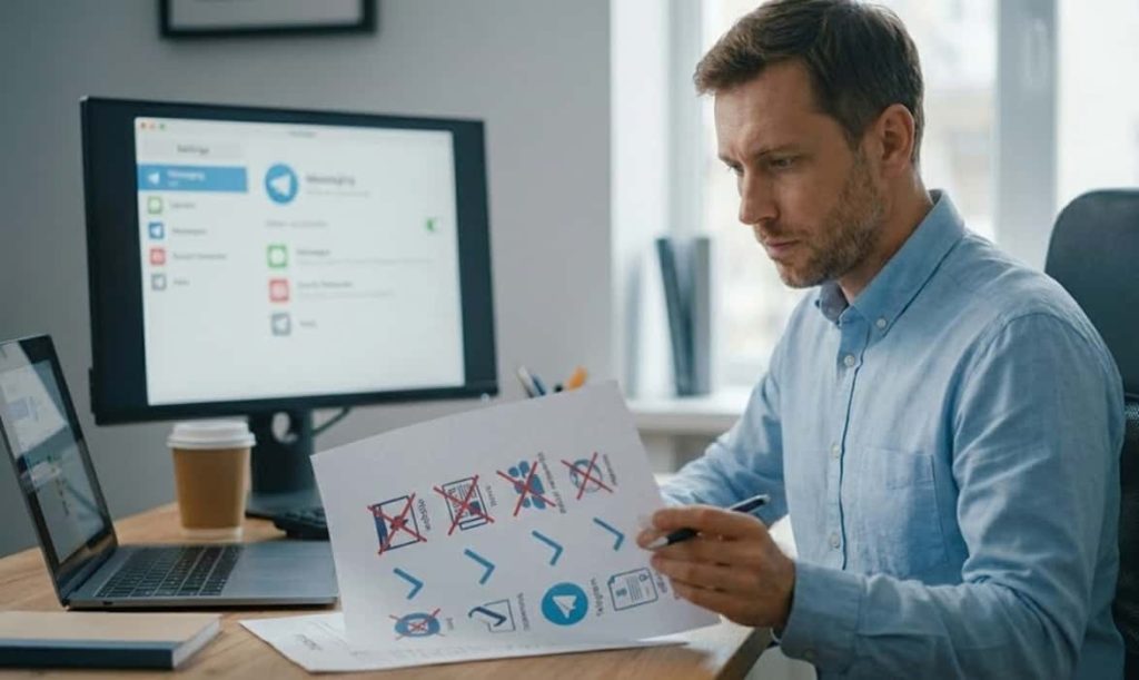 دلایل رد شدن وریفای تلگرام